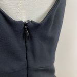 Anthropologie Eva Franco Rebel Black Nude Mesh Inset Fit and Flare Knit Dress Size 6 Photo 7