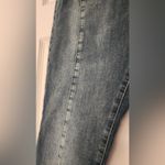 Free People  We The Free Mid Rise Double Dutch Slit Skinny Blue Jean Size Medium Photo 7