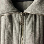 Ralph Lauren LRL LAUREN ACTIVE  WOMEN’S SIZE LARGE GRAY QUILTED ZIP FRONT Photo 3