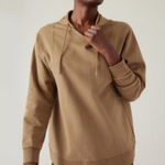 Athleta  Brown Sundown Brown Hoodie Sweatshirt Size: XS Photo 0