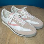 Tretorn  Women's Retro Rawlins Casual Lace-Up Sneakers Pink White Size 10 Photo 0