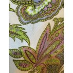 1960 Vintage Diana Dean by Julius Lonschein Caftan Wrap Day Dress Paisley Pocket Green Size undefined Photo 11