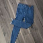 Madewell  10" High-Rise Skinny Jeans in Mackey Wash Size 29 Button-Front Mom Photo 7