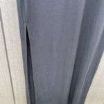 Onyx Nite  by Wendy Chaitin Black Maxi Dress Photo 6