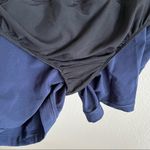 Under Armour Women's Blue Thick Elastic Waist Active Workout Gym Running Shorts Photo 2