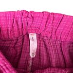 Anthropologie  Daily Practice Women’s Gauzy Hot Pink Top Shorts Lounge Set XS Photo 9
