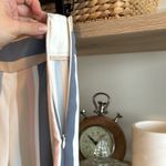 EXPRESS High-Rise Vertical Stripe Cropped Culottes Woven Career Dress Pant, 6 Photo 5