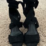 Lulus Suede Black Heels Photo 0