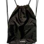 Balenciaga  Nylon Logo Drawstring Dust Bag/Backpack Black Photo 0
