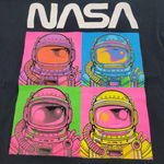 Hyper Space Shirt Size Medium M NASA Graphic Tee Astronaut Graphic Print T-Shirt Unisex T-Shirt Photo 2