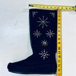 Colin Stuart Women's Black Suede Knee High Boots Size 9M See Photos New Photo 9