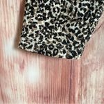 Old Navy  Tan Cheetah Leopard Print Long-Sleeve Mini Swing Dress Photo 6