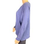 Old Navy  Womens T Shirt Top Casual Lightweight High Low Long Sleeve Blue Small Photo 4