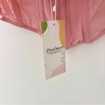 pink lace corset top Size M Photo 3