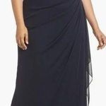 XScape NWT  Beaded Off the Shoulder Column Gown Photo 0