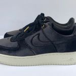 Nike Air Force 1 AF1 Low Black Velour Photo 0