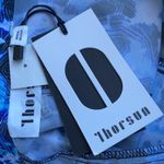 Athena Tortoise Swim shorts in blue. Size L Size L Photo 2