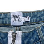 Princess Polly  Mabel Light Wash Exposed Zipper Jeans Size 6 Photo 7
