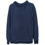 PACT Organic Navy Blue Pullover Long Sleeve Hoodie Kangaroo Pocket Women's XL Photo 0
