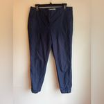 Women’s Boden Richmond Pants Navy Blue Size 12R Photo 2