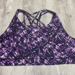 Torrid Active Strappy Sports Bra Womens Plus 3 Purple 3X Photo 0