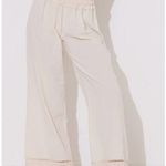 Ocean Drive sand dollar washed crochet and cotton gaucho pant Photo 0