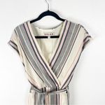 Anthropologie  Dolan Millie Linen Blend Cap Sleeves V-Neck Jumpsuit, Size Small Photo 9