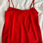 Topshop red cowl neck tank top Photo 4