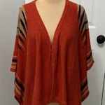 YA Los Angeles  Poncho Cardigan Sweater Photo 0