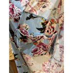 Gownies Annabelle Blue floral recovery robe hospital post op maternity gown Size undefined Photo 5
