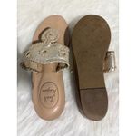 Jack Rogers  Sandals Size 11M Gold Leather Thong Flat Summer Shoes Photo 5