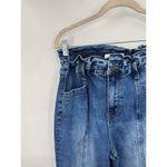 Vervet Paperbag Jean Women 26 Blue Denim Skinny High Waist Skinny Stretch Preppy Photo 7