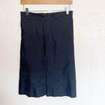 MikaRose  Black Pleated A Line Skirt Photo 3