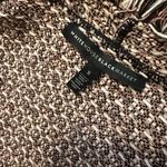 White House | Black Market Double Fringe Tweed Sweater Jacket Size S Photo 4