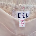 TCEC  Fab'rik Kynlee‎ Cropped Puff Sleeve Blouse Women's Large Cream Smocked NWT Photo 5