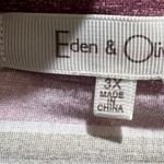 Eden & Olivia  striped short sleeve button up shirt Photo 3