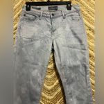Lucky Brand Women's Lolita Skinny Grey Distressed Cropped Jeans,Size 26,Great Photo 1