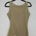 Spanx  Nude Scoop Neck Tank Top Womens Large Seamless Tan Shapewear Sleeveless Photo 2