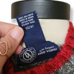Venezia Jeans Nordic fair isle red gray knit cardigan size 18/20 Photo 4