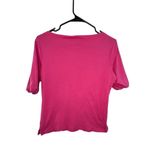 Ralph Lauren Lauren  Basic Hot Pink Top Photo 2