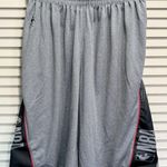 Nba  Classic‎ Basketball Shorts Elastic Waist Size S Gray/Black Active Logo Photo 0