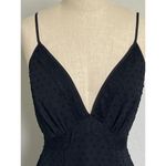 La Maison Talulah Black Ethereal Lily Midi Dress Swiss Dot Photo 3