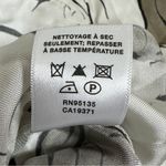 LAFAYETTE 148 Black and White Silk Shirt Size XS Photo 5