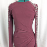 Cache Deadstock  Embellished Crimson Dress Size 10 Photo 4