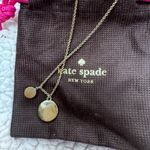 Kate Spade  Gold Plated Necklace “Spot the Spade” Photo 1