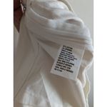 kim rogers  Pants Women's White Crop Capri Ruffle Women's Size 10 Petite NWOT Photo 8