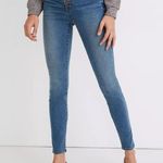 Madewell  10" High-Rise Skinny Jeans in Dewitt Wash: Button-Front Photo 3