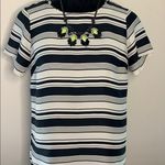 Loft  Petite Stripe S/S Top Photo 0