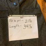 Apostrophe  coat size Large Black Gold Shimmer large buttons Mandela design Long Photo 5