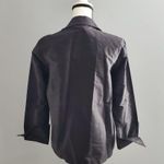 UC2 Under Construction Black Silk Open Jacket Blazer Size S Photo 1